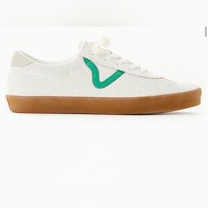 Vans Cream Sneakers with Textured Finish